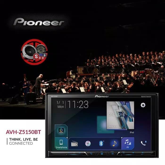 pioneer AVH-Z5150BT HEAD UNIT DOUBLE DIN