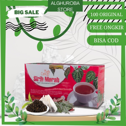 TEH HERBAL SIRIH MERAH TAZAKKA OBAT HERBAL TEH DAUN SIRIH MERAH TAZAKKA ISI 20 TEH CELUP ORIGINAL