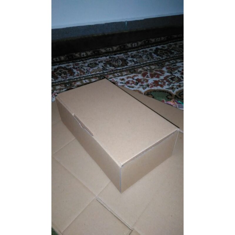 

[9 PCS] Kardus 22x12x7 cm --Die Cut dan easy usage-- kotak kue