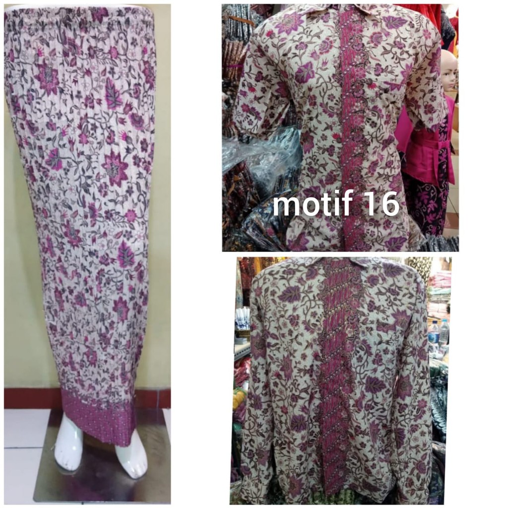 Rok  Mermaid Rok Duyung batik dan hem panjang pria modis