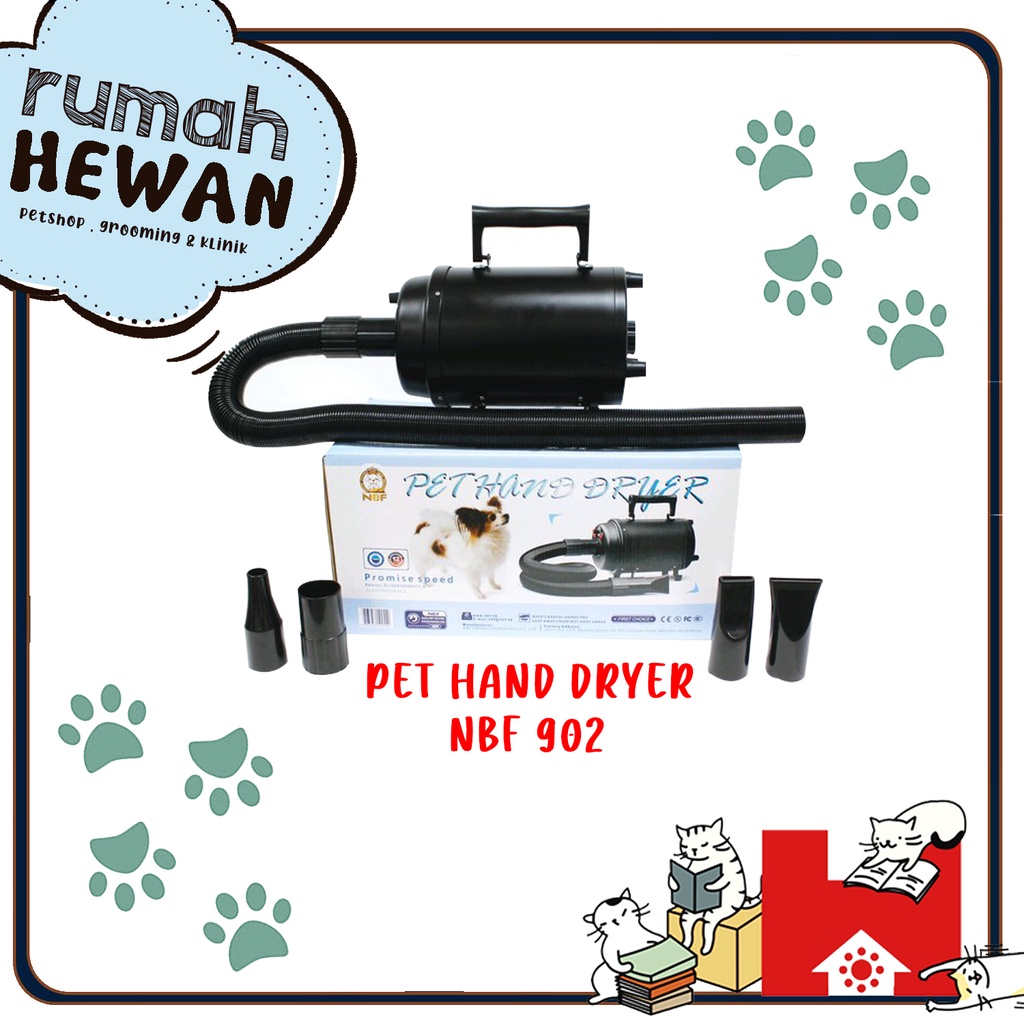 NBF902 Pet dryer - Blower grooming hewan kucing anjing