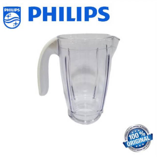 Jar/gelas/jug plastik Blender Philips bisa digunakan unyuk model HR 2115-2116-2061-2071