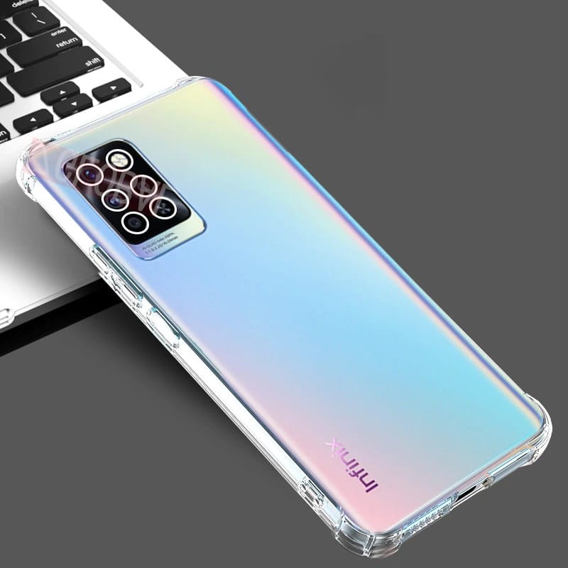 Chuubut Infinix Note 10 Pro Case Softcase CLEAR HD Camera Protection Case Casing Infinix Note 10 Pro