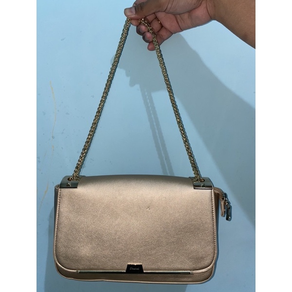 TAS ELIZABETH BAG GOLD PESTA BESAR