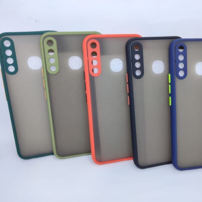 CASE MATTE INFINIX HOT 8 TRANSPARAN FUZE MACARON MY CHOICE - FA