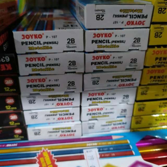 

Pensil 2B Joyko / Lusin