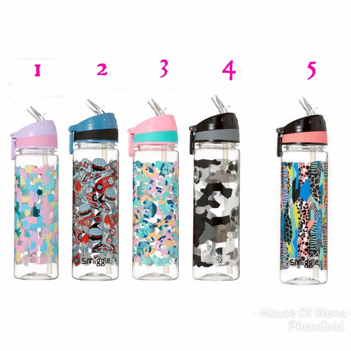 ZASKIA SMIGGLE ILLUSION DRINK UP BOTTLE - BOTOL MINUM SMIGGLE ORIGINAL - Cat