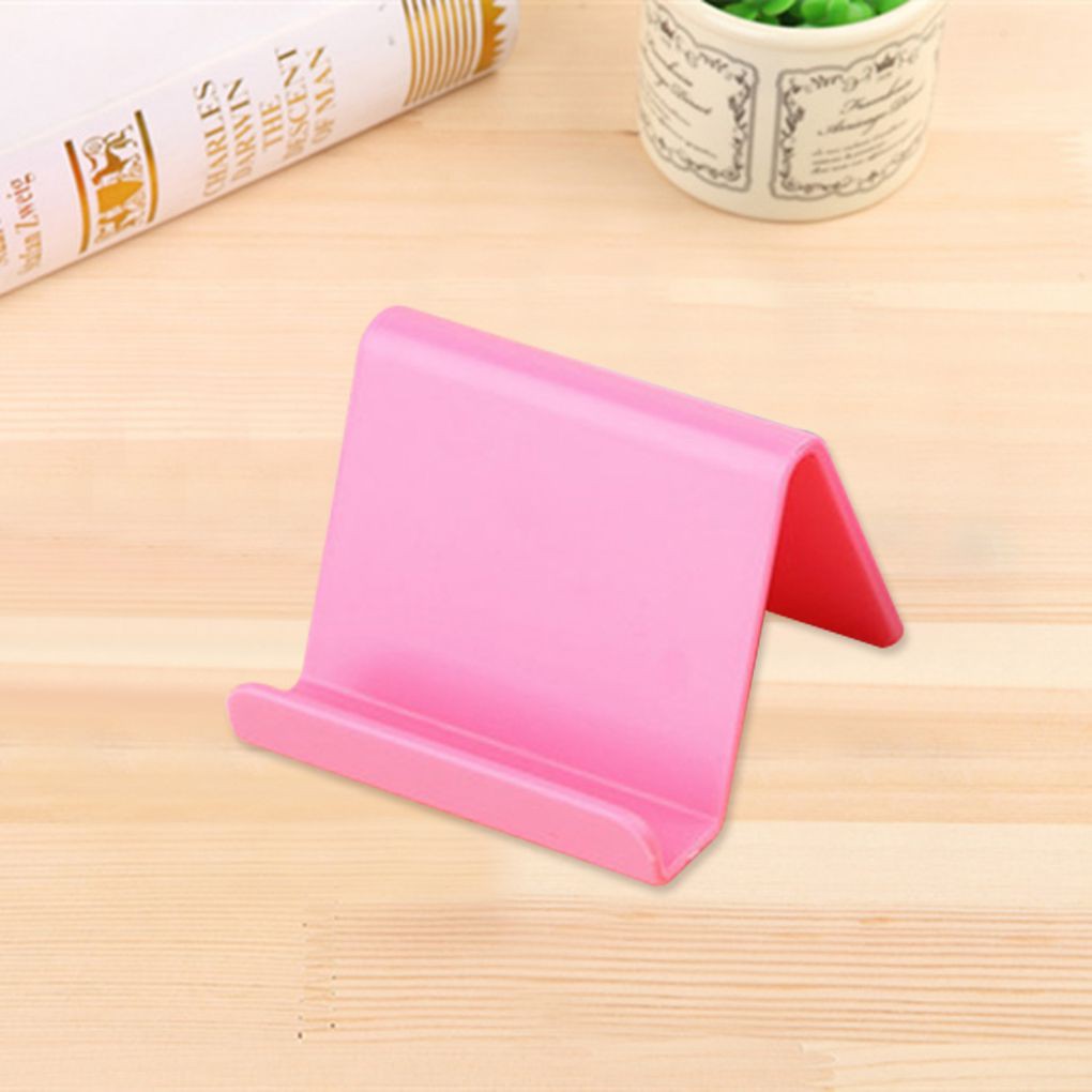 [READY STOCK] Universal Plastic Stand Base For Smartphone Candy Color Mobile Phone Bracket