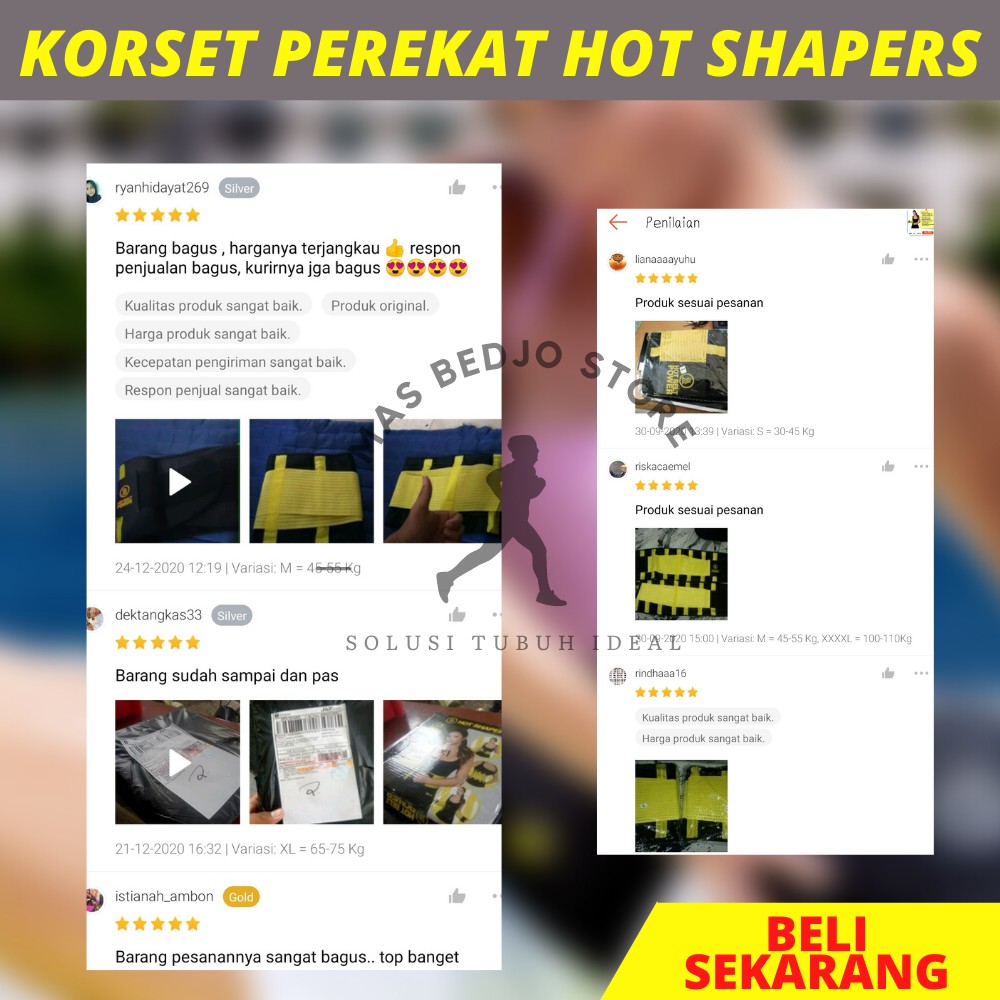 KORSET PELANGSING PENGECIL PERUT BUNCIT KORSET NEOTEX PEMBAKAR LEMAK WANITA DAN PRIA HG04