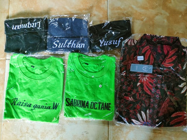 (realpict) Kemeja Batik Dewasa Prada Lengan Panjang (m / L)