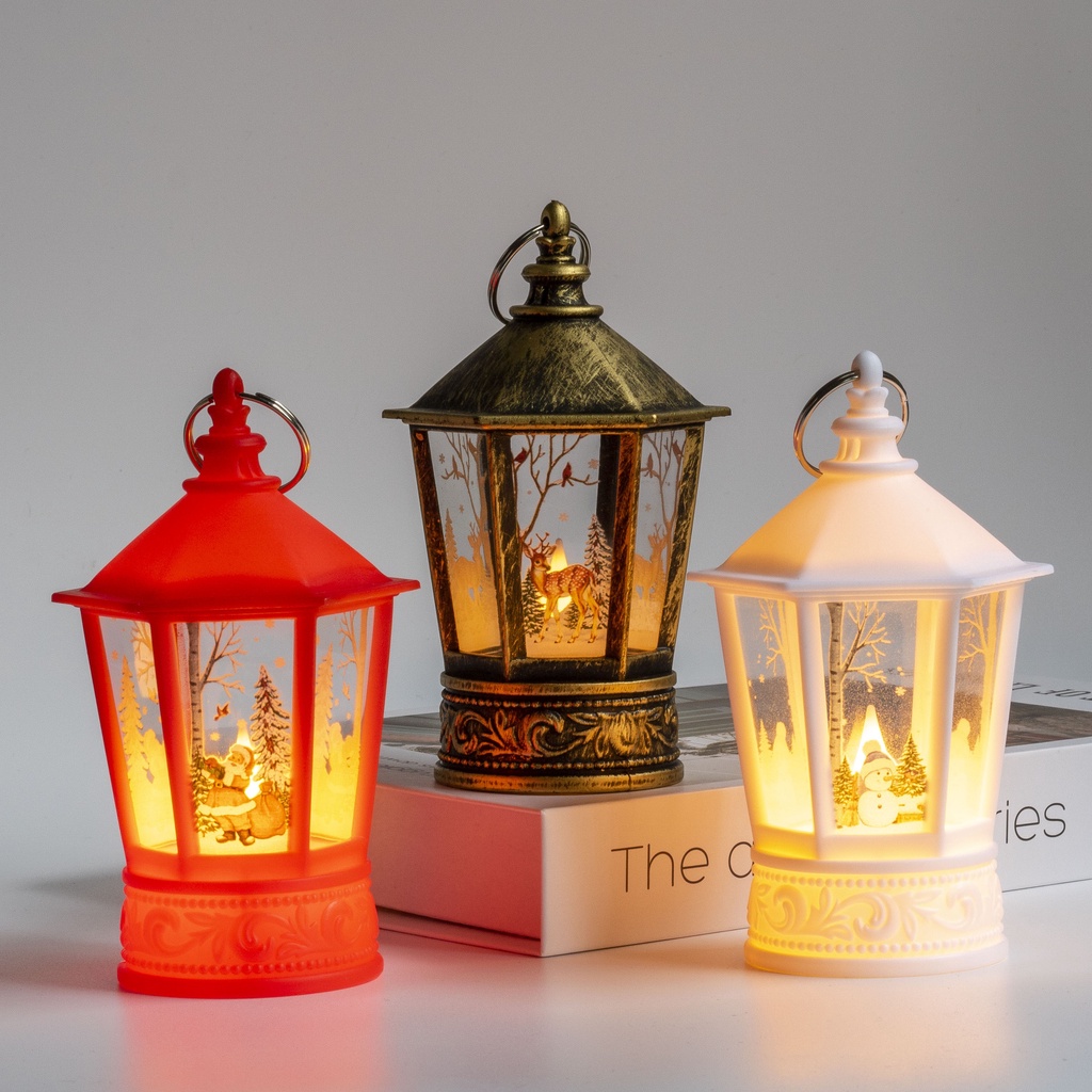 Lampu Malam LED Bentuk Lilin Gaya Retro Untuk Dekorasi Kamar Anak