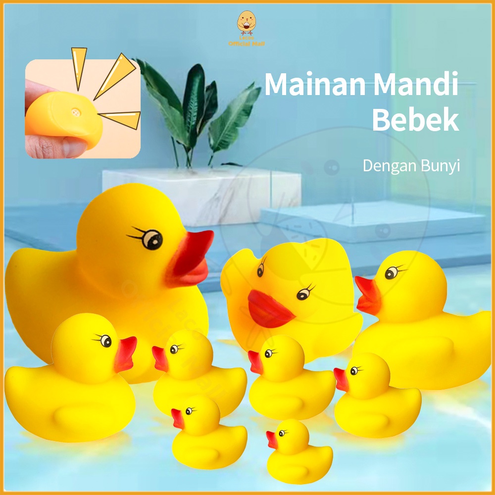 Poney Bebek karet  mainan mandi bayi anak mainan air anak mandi Baby Bath Toys 1PCS