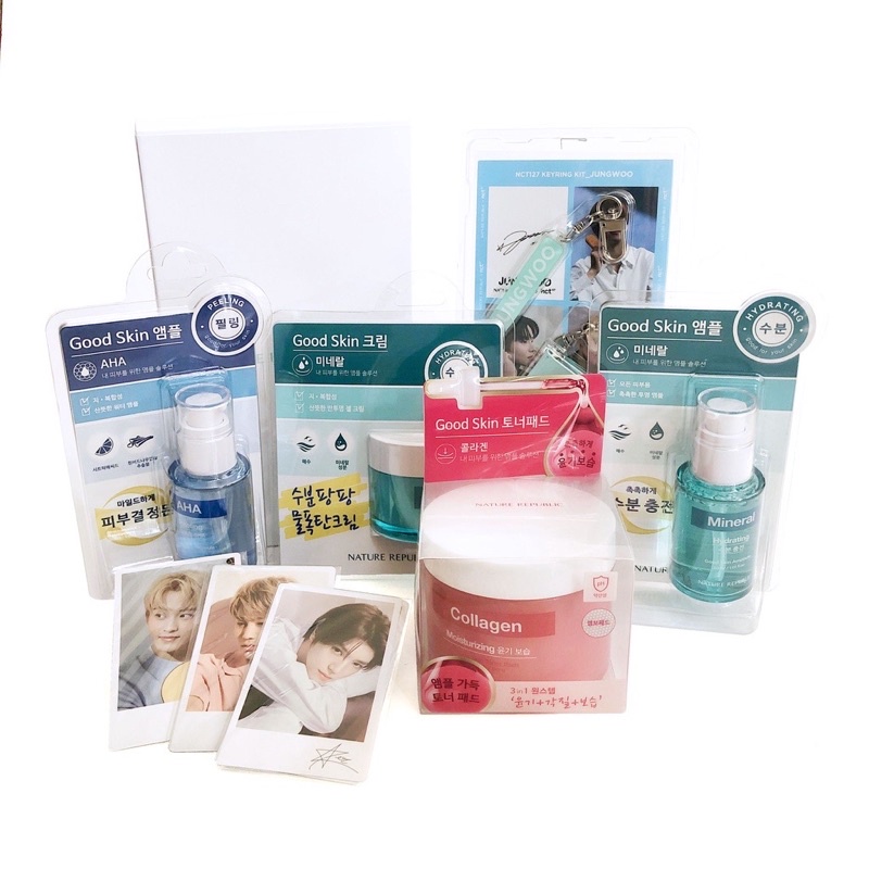 NCT 127 x Nature Republic - Good Skin Set (+12 Photocard + 1 Keyring)