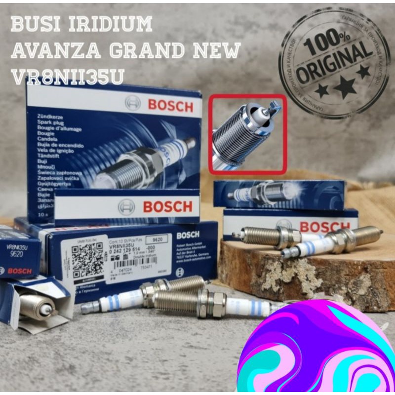 BUSI MOBIL AVANZA XENIA CALYA SIGRA SIENTA - BUSI MOBIL IRIDIUM ORIGINAL BOSCH