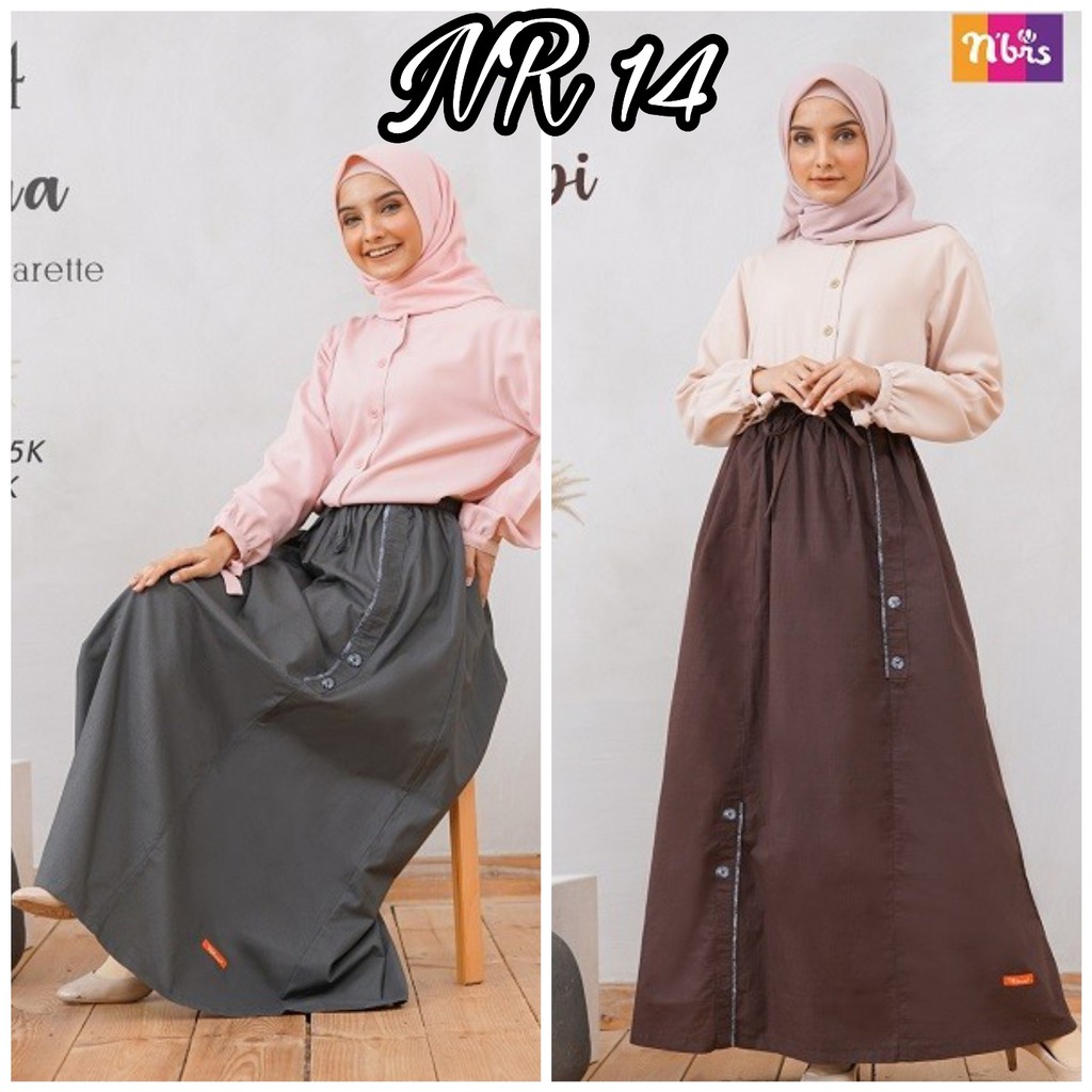 ROK NIBRAS NR 14 Rok Cantik Rok NIBRAS ORI BAWAHAN WANITA