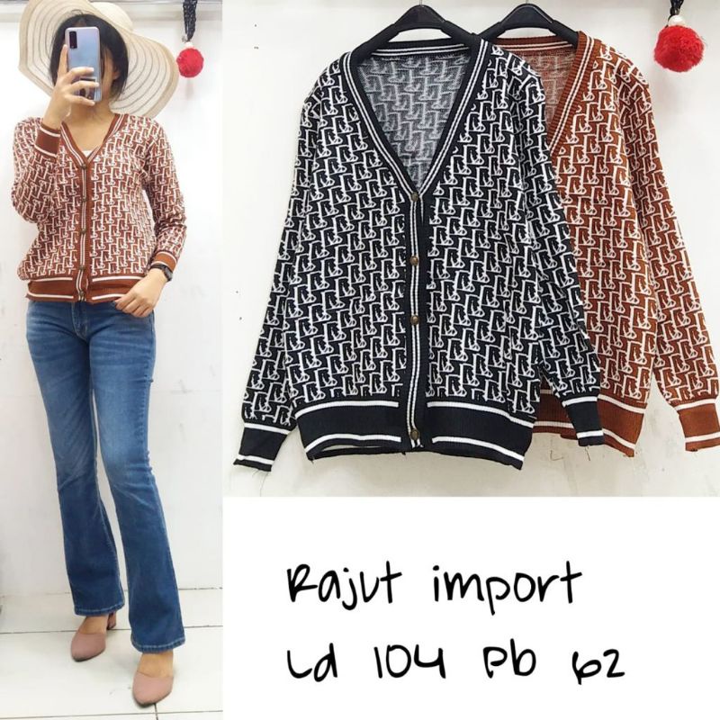 CARDIGAN RAJUT IMPORT / SWEATER RAJUT IMPORT PREMIUM