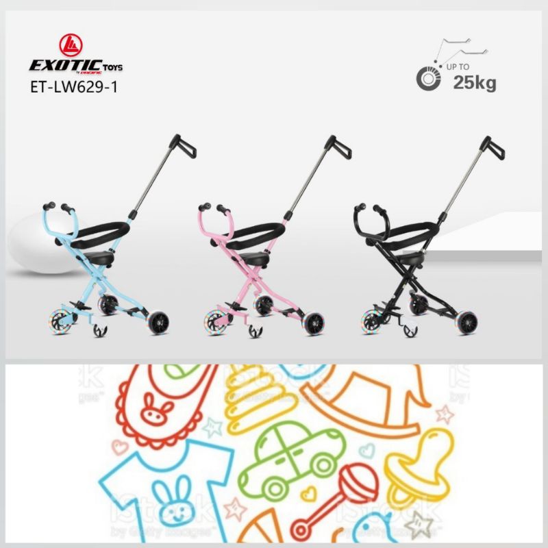 Magic Baby Stroller LW 629-1 Exotic by pacific