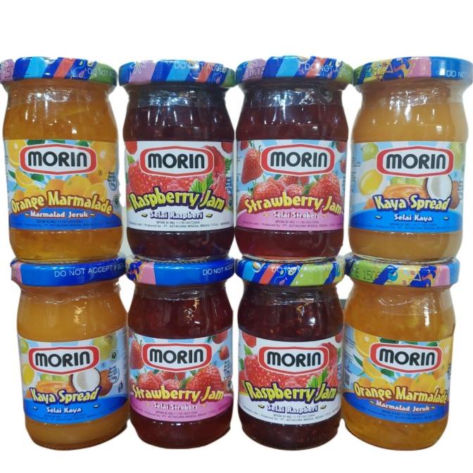 

Diskon MORIN Selai Kaya/Orange/Strawberry/Raspberry/Blueberry Jam 170gr Diskon