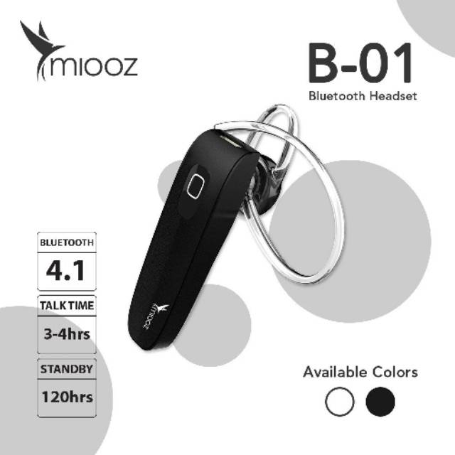 Hippo Bluetooth Headset Miooz B-01