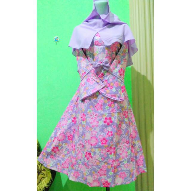 Gamis anak katun Jepang