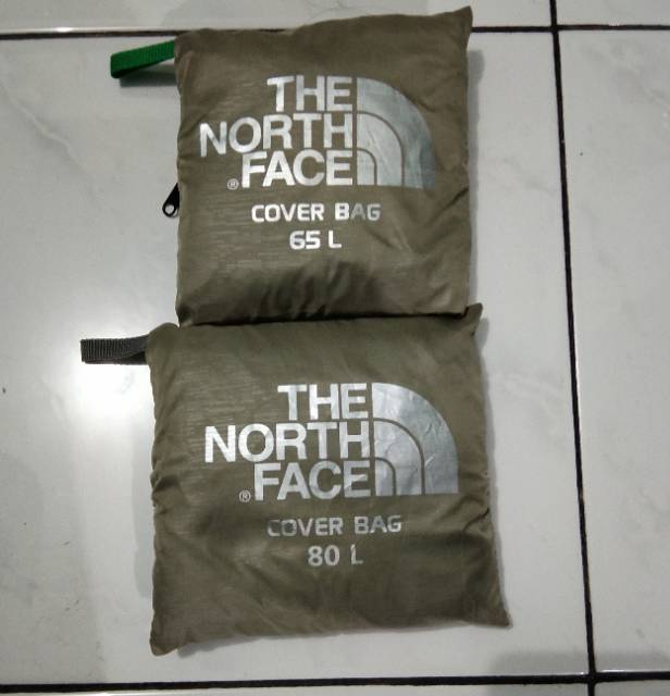 Rain Cover Bag TNF JWS Waterproof Mantel/Mantol Pelindung Tas Murah