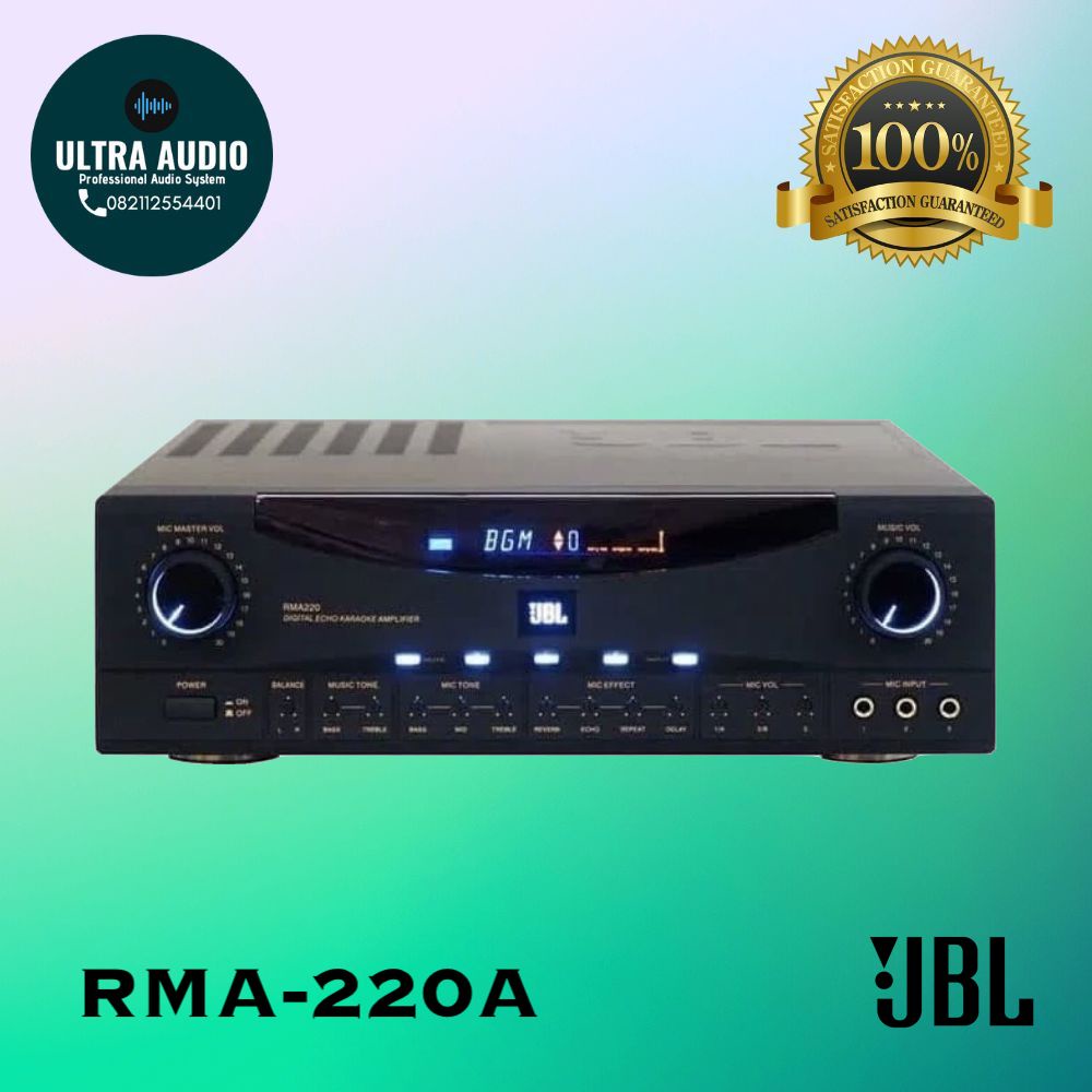 JBL RMA-220A / RMA220A / RMA220 Amplifier Mixer Karaoke ORIGINAL
