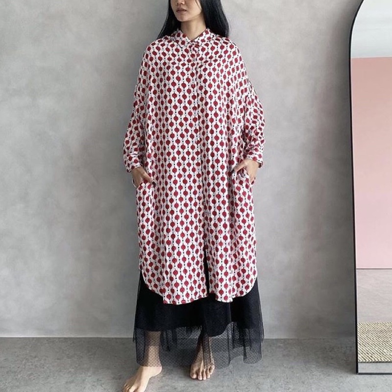 Preloved Trick and Tricky | New with Tag | Oversized Shirt | Kemeja All Size