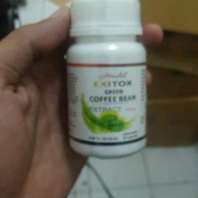 Diet Original-Asli-K741R9W- Hendel Exitox Green Coffee Bean Obat Pelangsing Badan Asli Alami Diet