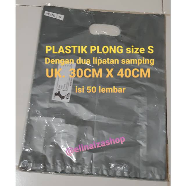 PLASTIK PLONG size S(30x40cm) | PLASTIK HD PLONG POLOS OLSHOP |PLASTIK PARTY | KANTONG PLASTIK PACKI