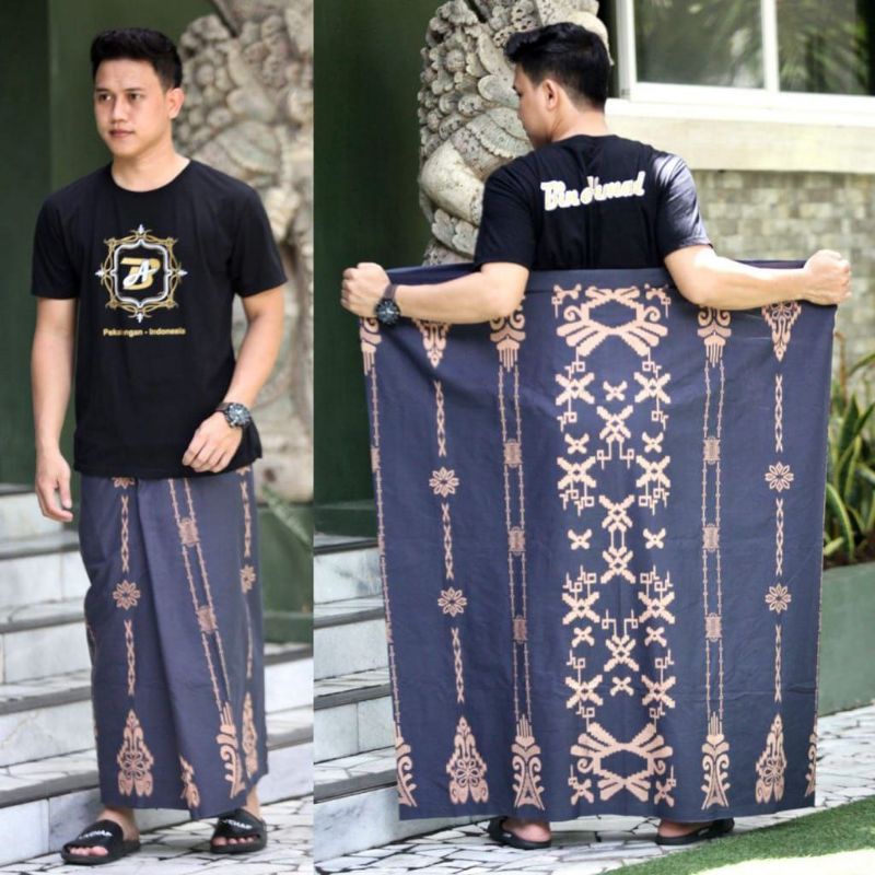 Sarung Palaikat Bawahan Muslim Sarung Santri Pria El rumy Terbaru Fashion Muslim cowok KSI