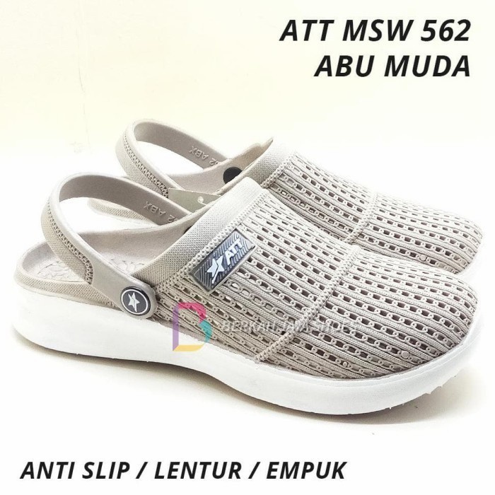 Sepatu Sandal karet wanita ATT msw.original termurah