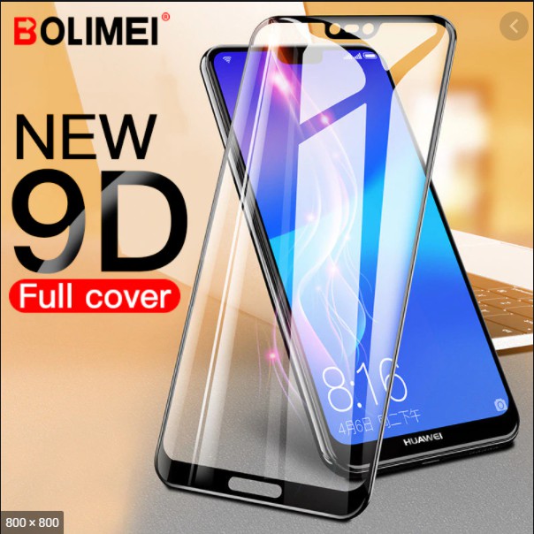 Tempered Glass Full 9D/5D HUAWEI Honor 8X / Y7 Pro 2019 Premium Quality  [QTOP]