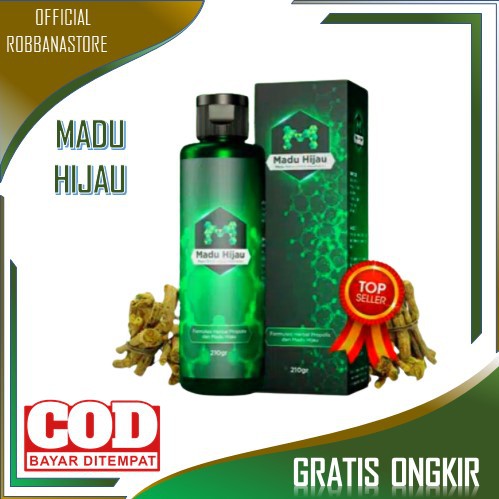 Madu Hijau Asli Original 100% - Madu Lambung / Obat Asam Lambung / Maag Kronis / GERD / Mual / Munta