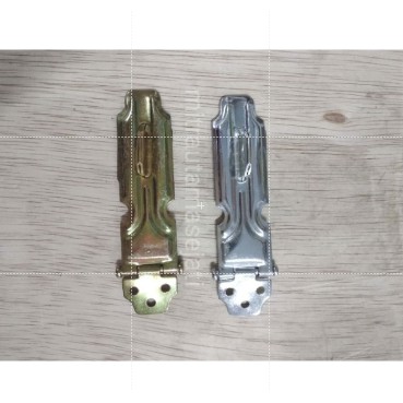 OVERPAL WARNA 3 INCH TEMPAT GEMBOK CANTOLAN KUNCI PINTU HASPS STAPLE - KZK