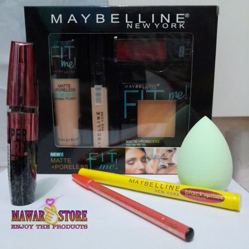 MAYBELLINE / Paket Makeup Maybelline Fit Me 8 in 1