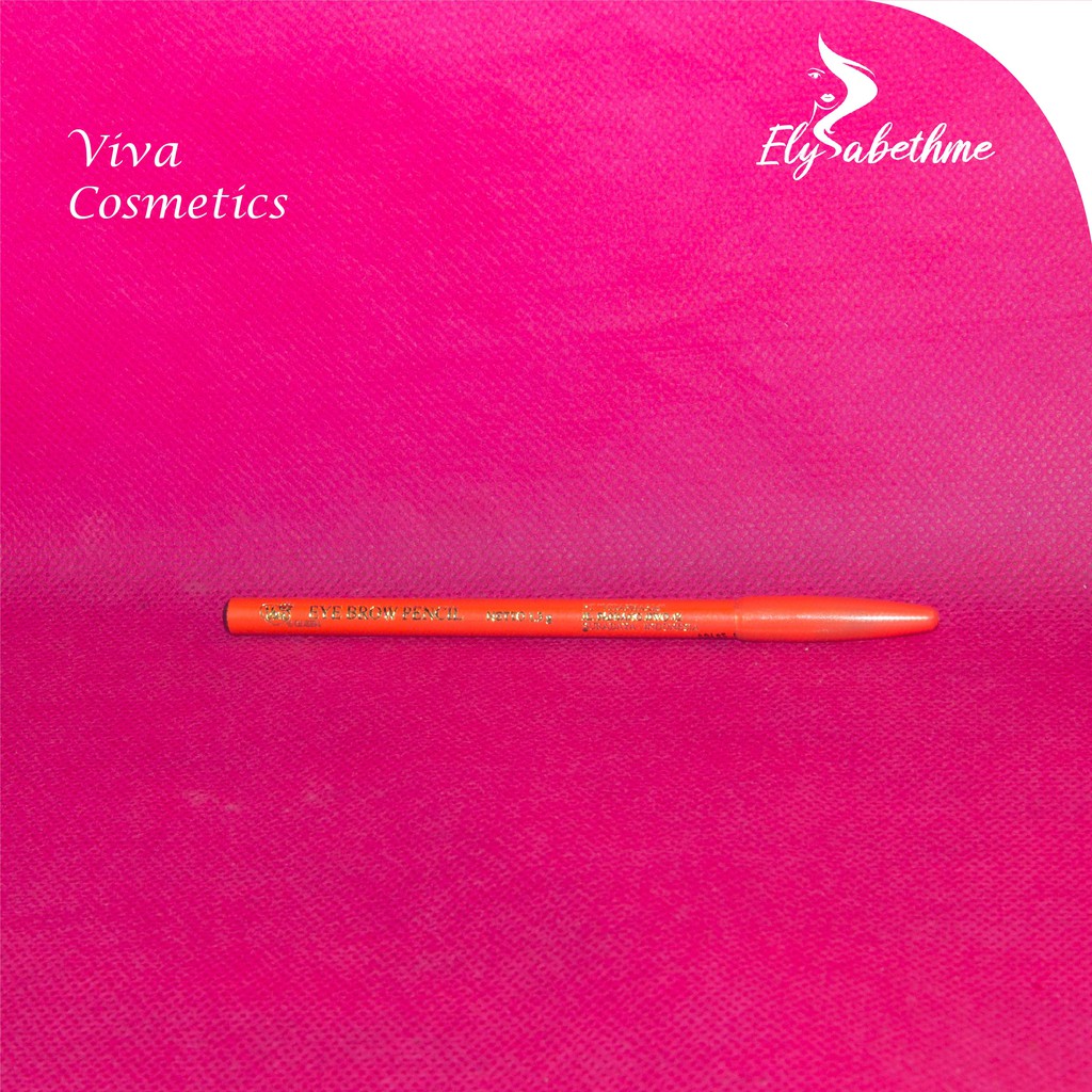 ✿ELYSABETHME✿ Viva pensil alis eyebrow pencil warna brown dan black original