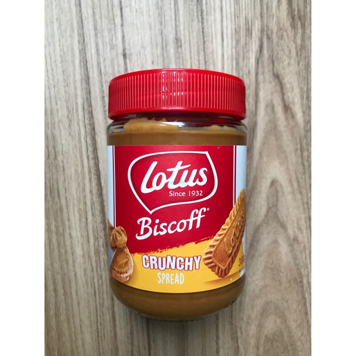 

SELAI- LOTUS BISCOFF CRUNCHY SPREAD SELAI 380 GRAM -SELAI.