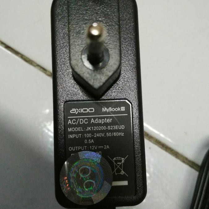 Adaptor charger axioo mybook 10