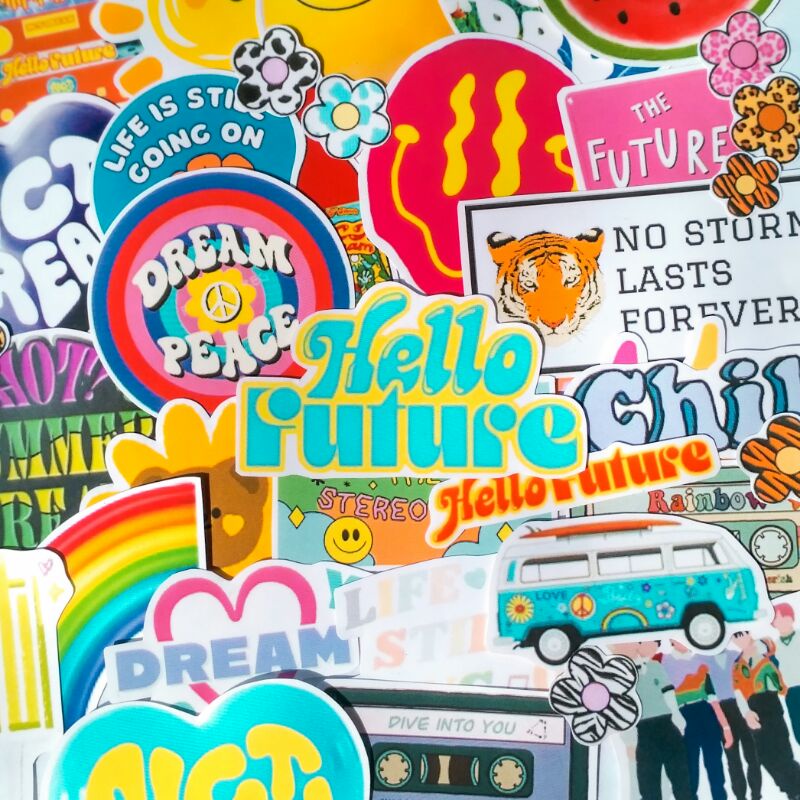 

Hello Future NCT Dream Waterproof Sticker Pack include 30+ pcs Candy ISTJ vintage korean Smoothie
