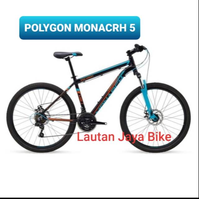 SEPEDA GUNUNG 26 MTB POLYGON MONARCH 5 FRAME ALLOY