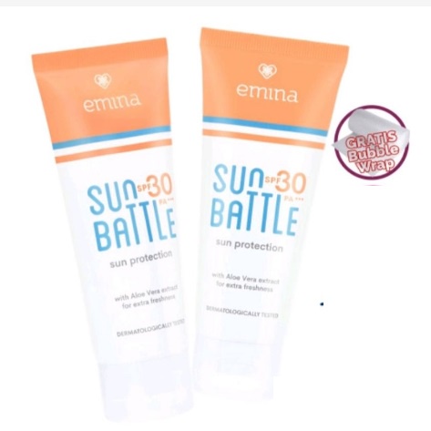 ✨SHASYA✨ Emina Sun battle Spf 30 pa +++ | sun protection Sun Battle SPF 45 PA+++