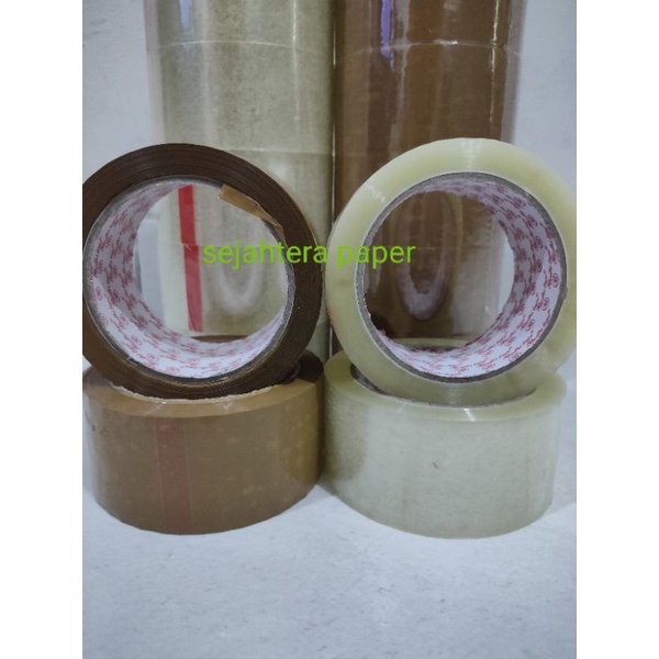 

Lakban bening/coklat 48mm x 90 yard setara da*maru