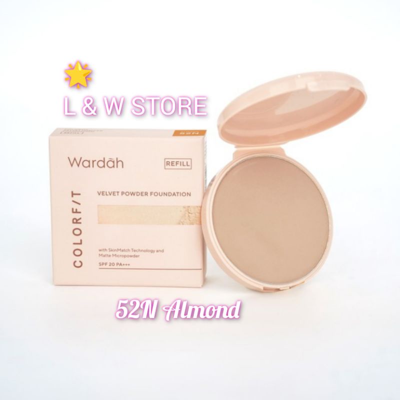 Wardah Colorfit Velvet Powder Foundation (Refill)