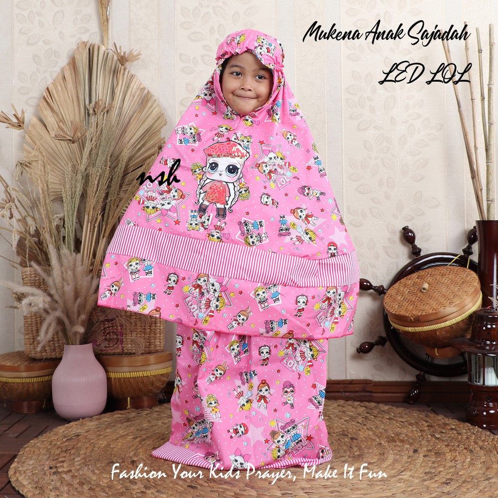 [𝓷𝓼𝓱] Mukena Anak Sajadah LED-2
