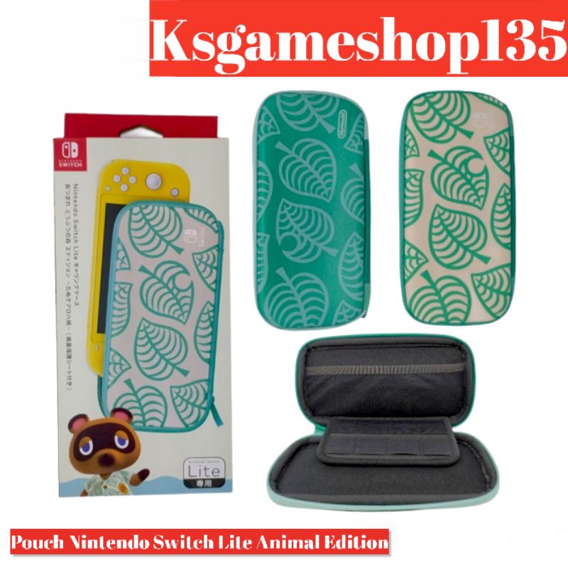 Pouch Dompet Airfoam Nintendo Switch Lite Caryying Case Animal Crossing