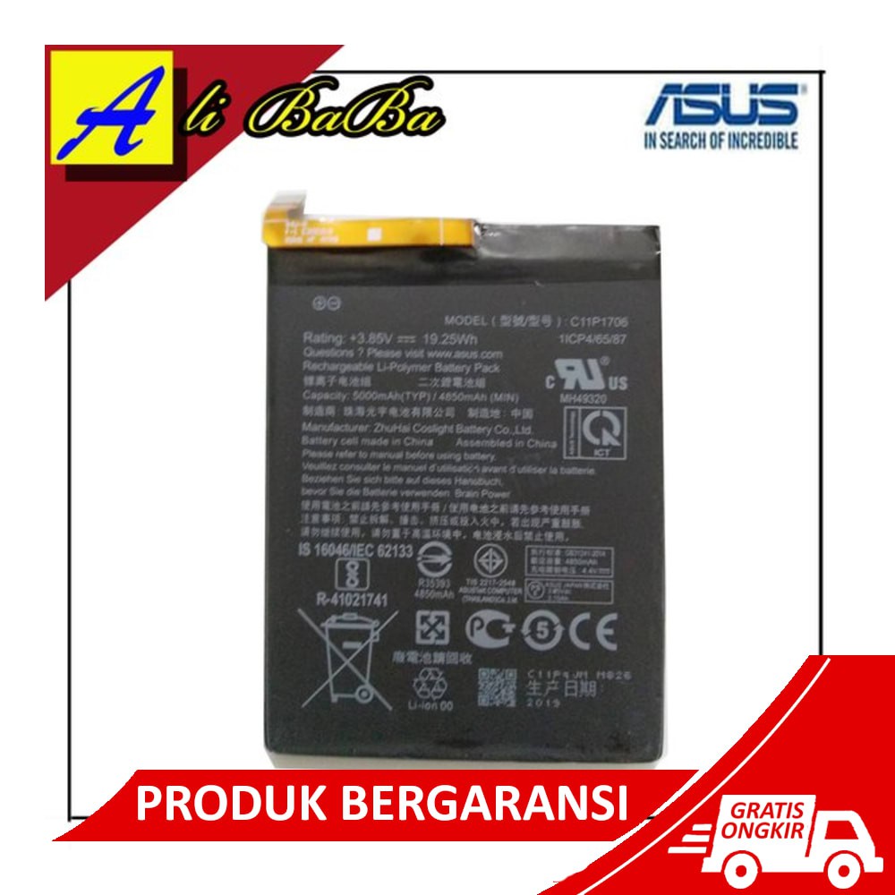 Baterai Handphone Asus Zenfone Max Pro M1 - Max Pro M2 ZB801KL ZB602KL Batu Batre HP Asus Zenfone