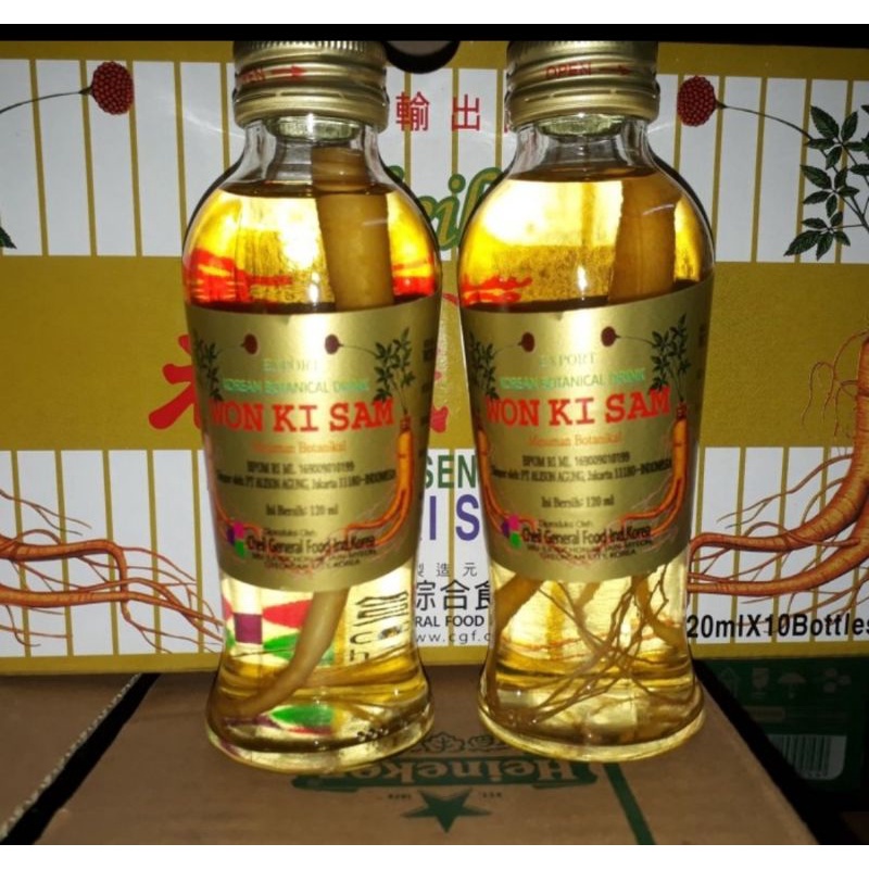 Minuman Ginseng Korea Won Ki San