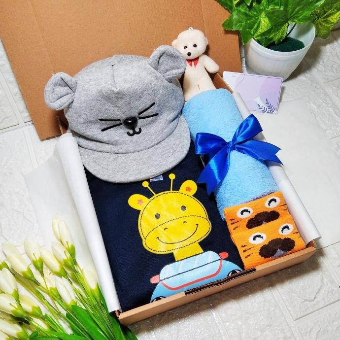

Sale!!! Hampers Baby Boy Newborn Kado Lahiran Anak Cowok Hadiah Baju Bayi - Paling Diminati