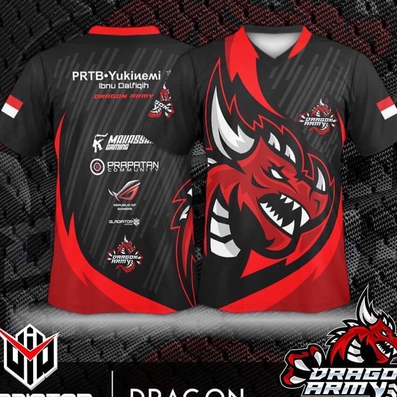 JERSEY KAOS BAJU GAMING GAME CUSTOM 36