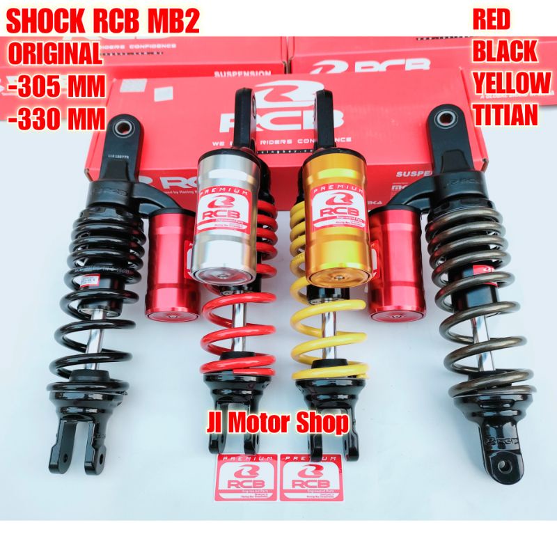 SHOCKBREAKER SHOCK RCB MB2 + MB2+ PRINCESS BLACK SERIES BEAT VARIO 110 125 150 MIO M3 MIO J XRIDE FINO SOUL GT GENIO SCOOPY XEON FAZZIO MIO GEAR FREEGO SPIN NEXT DLL